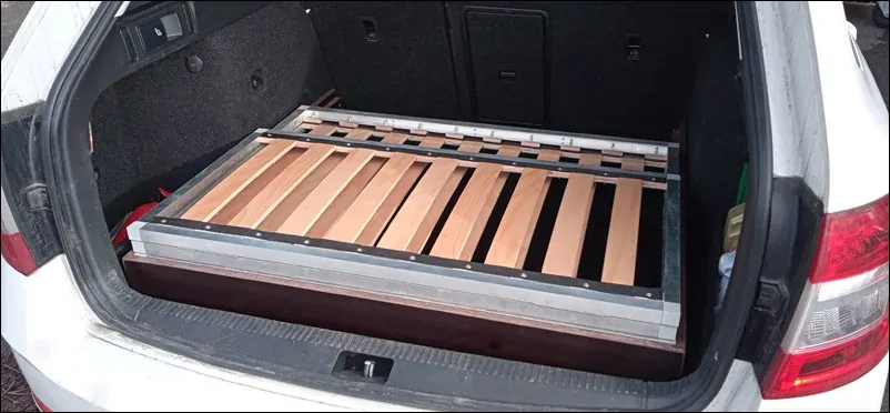 Pronájem spací vestavby - Škoda Octavia 3 combi